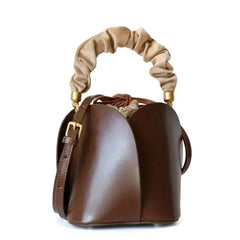 Flower Bucket Style Handbag For Daily Occasion - Femstylo