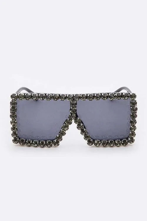 Crystal Shield Sunglasses - UV400 Protection & Oversized Fit