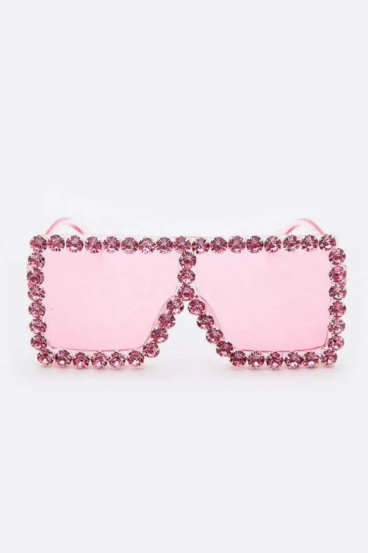 Crystal Shield Sunglasses - UV400 Protection & Oversized Fit