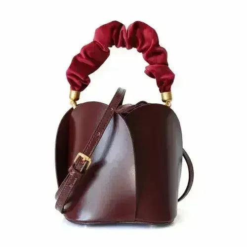 Flower Bucket Style Handbag For Daily Occasion - Femstylo