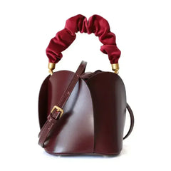 Flower Bucket Style Handbag For Daily Occasion - Femstylo