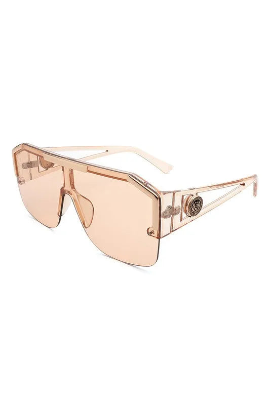 Square Oversize Retro Sunglasses - 100% UV Protection | Femstylo