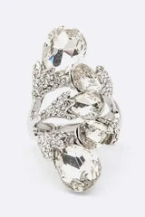 Crystal Iconic Stretch Ring - Femstylo