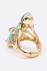 Crystal Iconic Stretch Ring - Femstylo