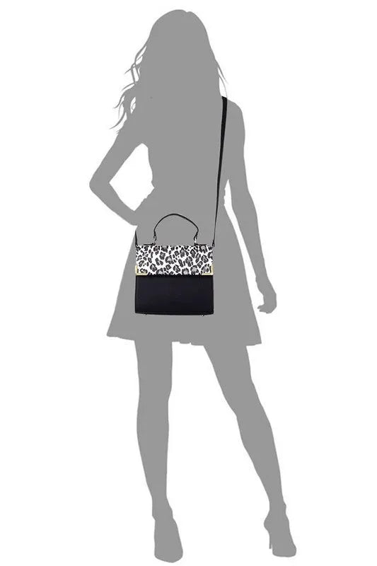 Vegan Leather Satchel - Top Handle Crossbody Bag | Femstylo