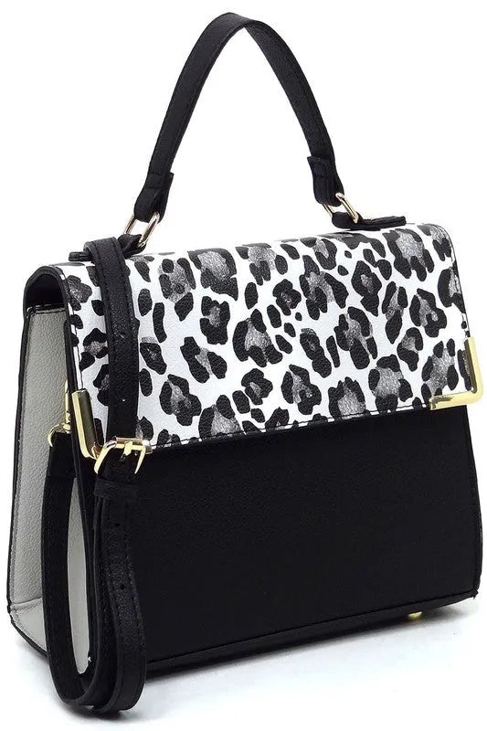Vegan Leather Satchel - Top Handle Crossbody Bag | Femstylo