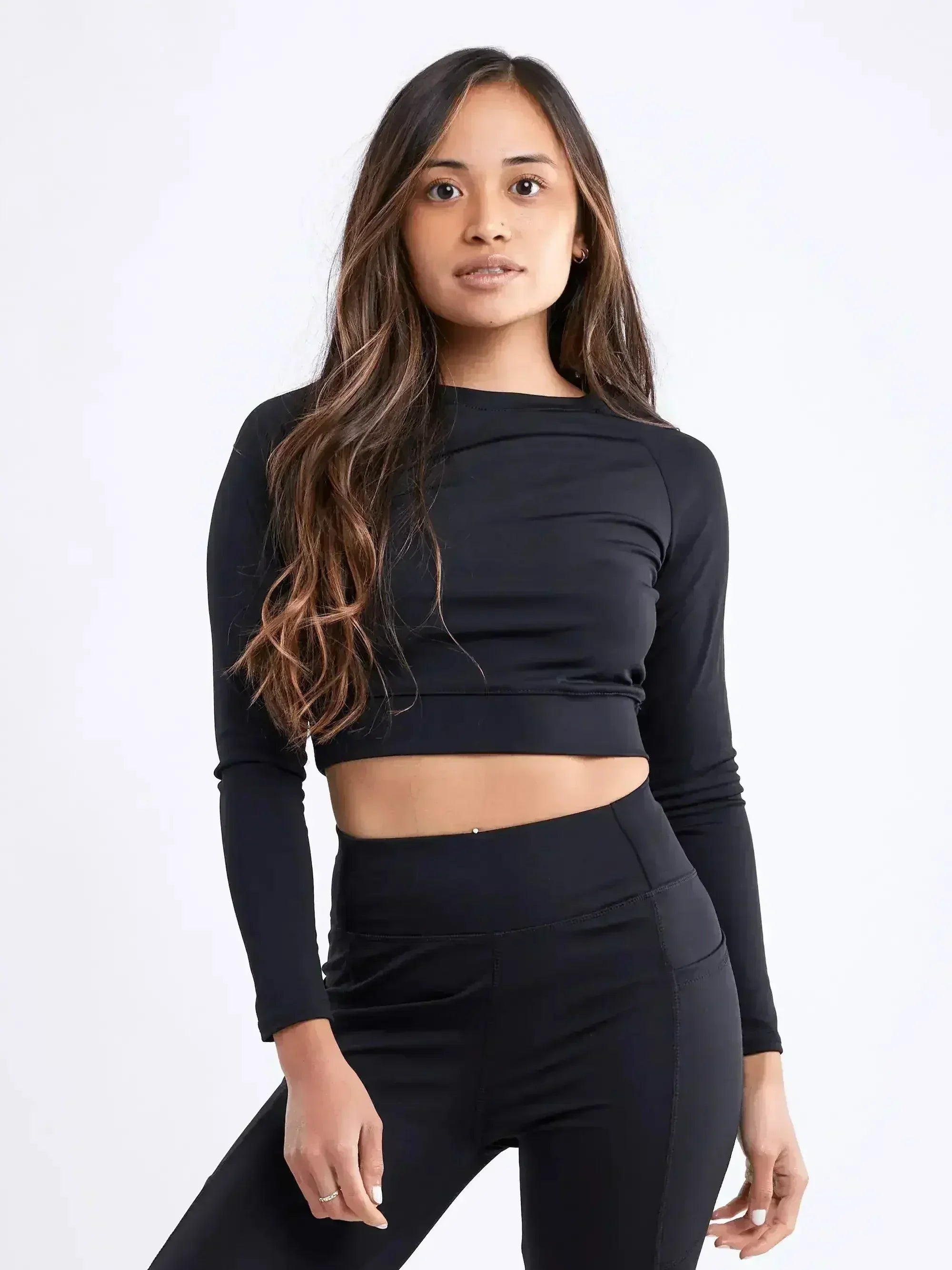 Long-Sleeve Crop Top - Femstylo