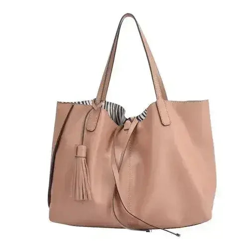 Maria Carla Woman's Fashion Luxury Handbag/Tote, Smooth Leather Bag, - Femstylo