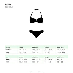 Oahu Tie Side Cheeky Bikini Set - Femstylo