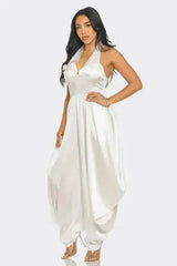 Ivory Serenity Jumpsuit - Femstylo