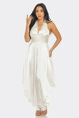 Ivory Serenity Jumpsuit - Femstylo
