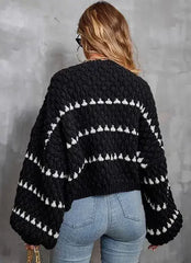 Chunky knit sweater - Femstylo