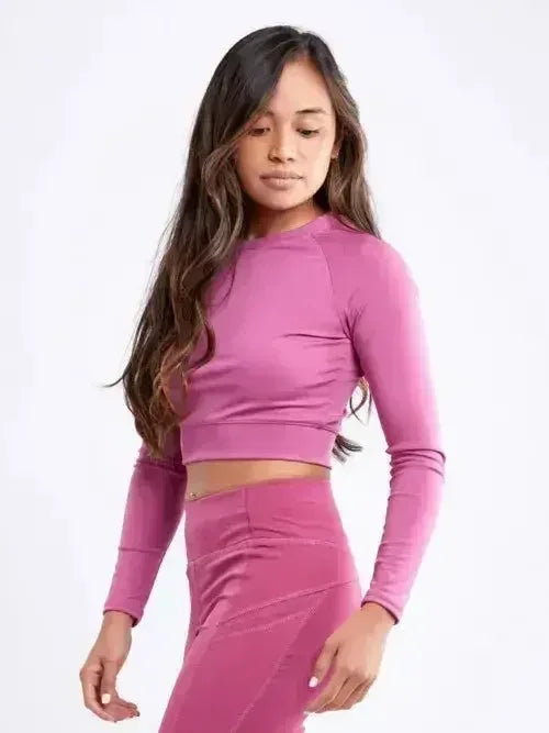 Long-Sleeve Crop Top - Femstylo