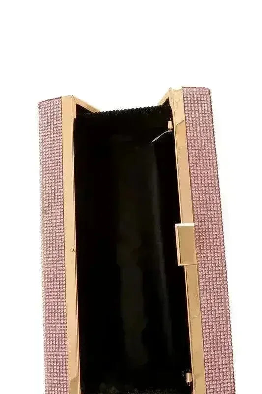 NO LIMIT YOLO Credit Card Rhinestone Clutch - Femstylo