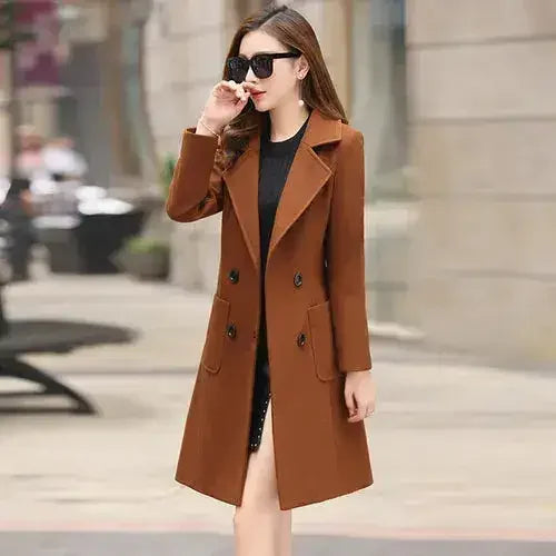 Vintessa™ – Eleganter Tweed-Windbreaker für Damen