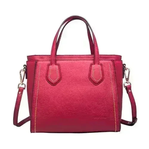 Maria Carla Women's Fashion Luxury Leather Handbag, Smooth Leather - Femstylo
