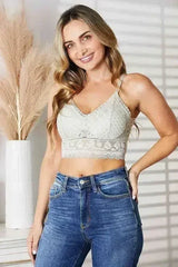 JadyK Mallory Double-Strap Lace Bralette - Femstylo