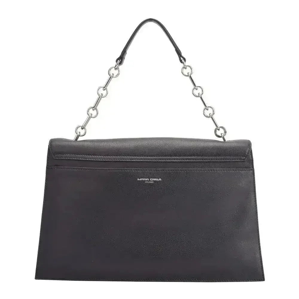 Maria Carla Woman's Fashion Luxury Leather Handbag, Smooth Leather Bag - Femstylo