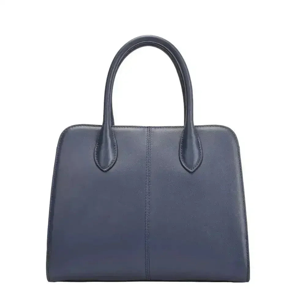 Maria Carla Woman's Fashion Luxury Leather Handbag, Smooth Leather - Femstylo