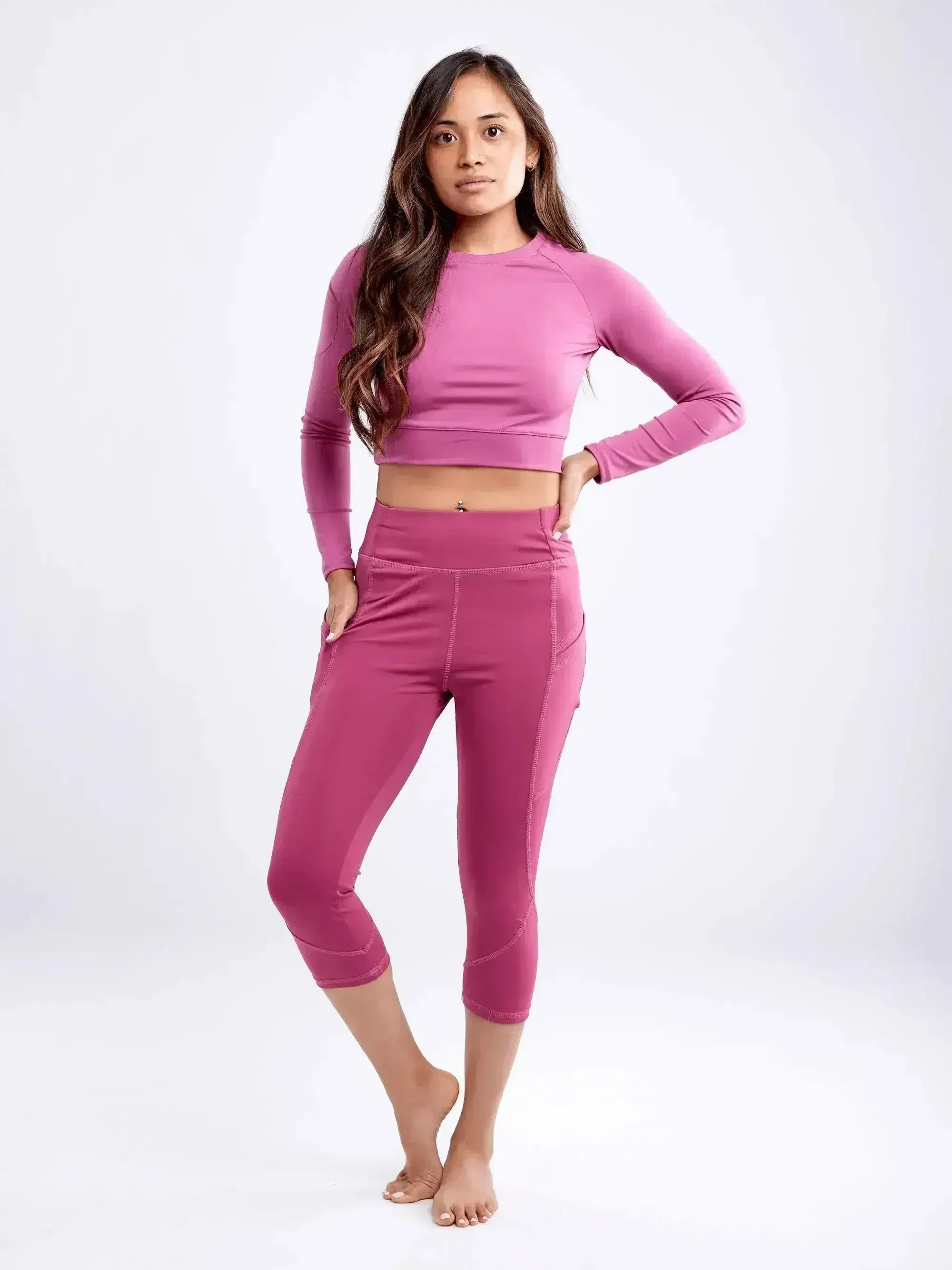 Long-Sleeve Crop Top - Femstylo