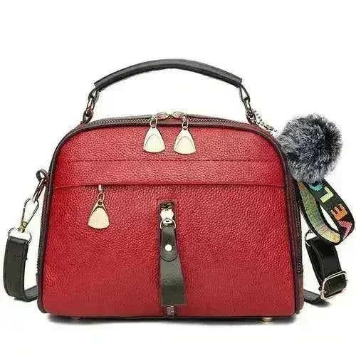 PU Leather Fashion Sweet Ladies' Messenger Bag - Femstylo