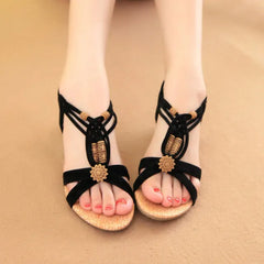 Flat Wedge Sandals Women Shoes