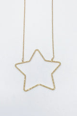 Shine Baby Star Necklace, Gold