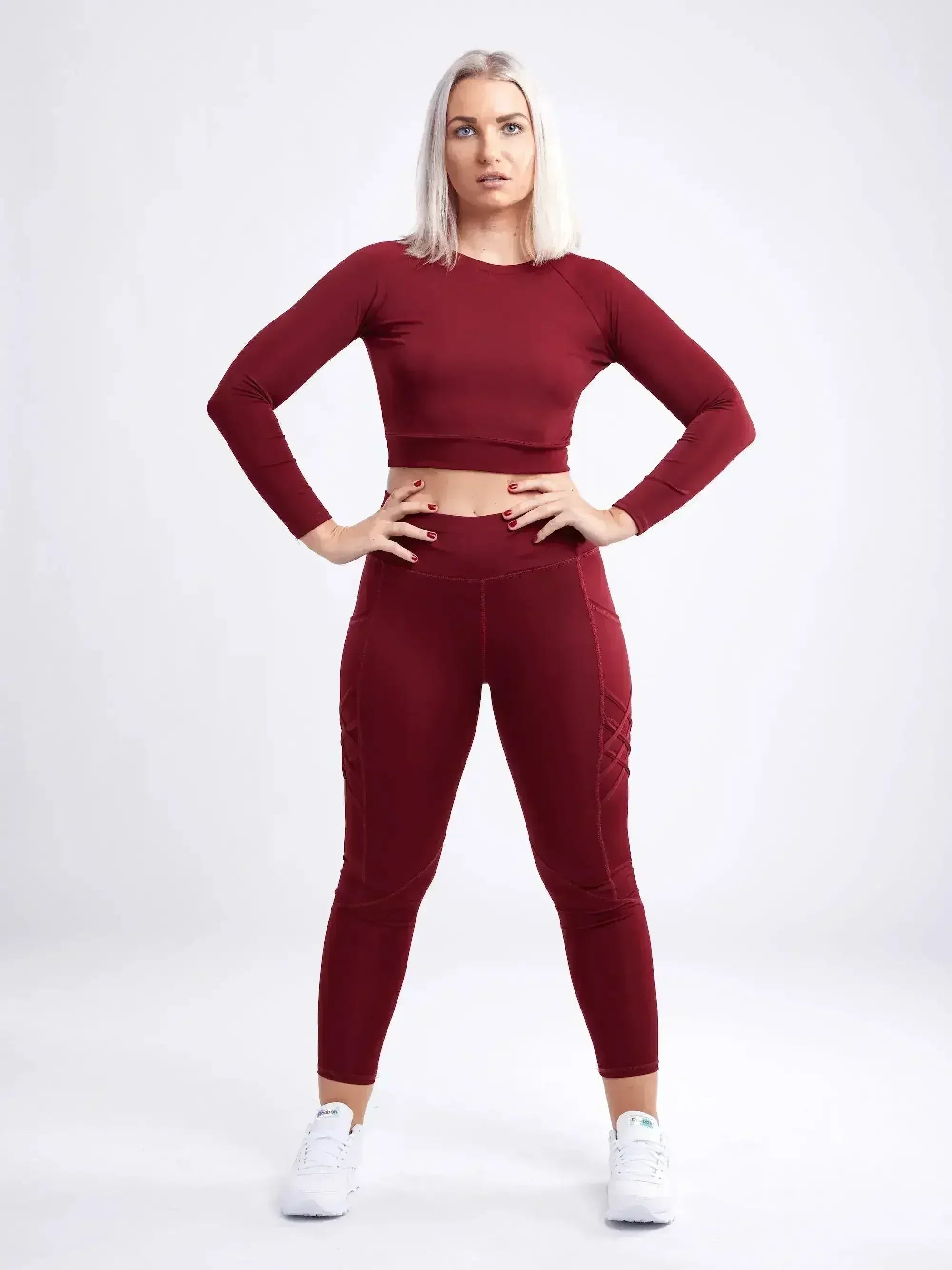 Long-Sleeve Crop Top - Femstylo