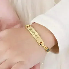 Baby Bracelet, Kid Birthday Gift, Name Bracelet Kid, Toddler Bracelet - Femstylo
