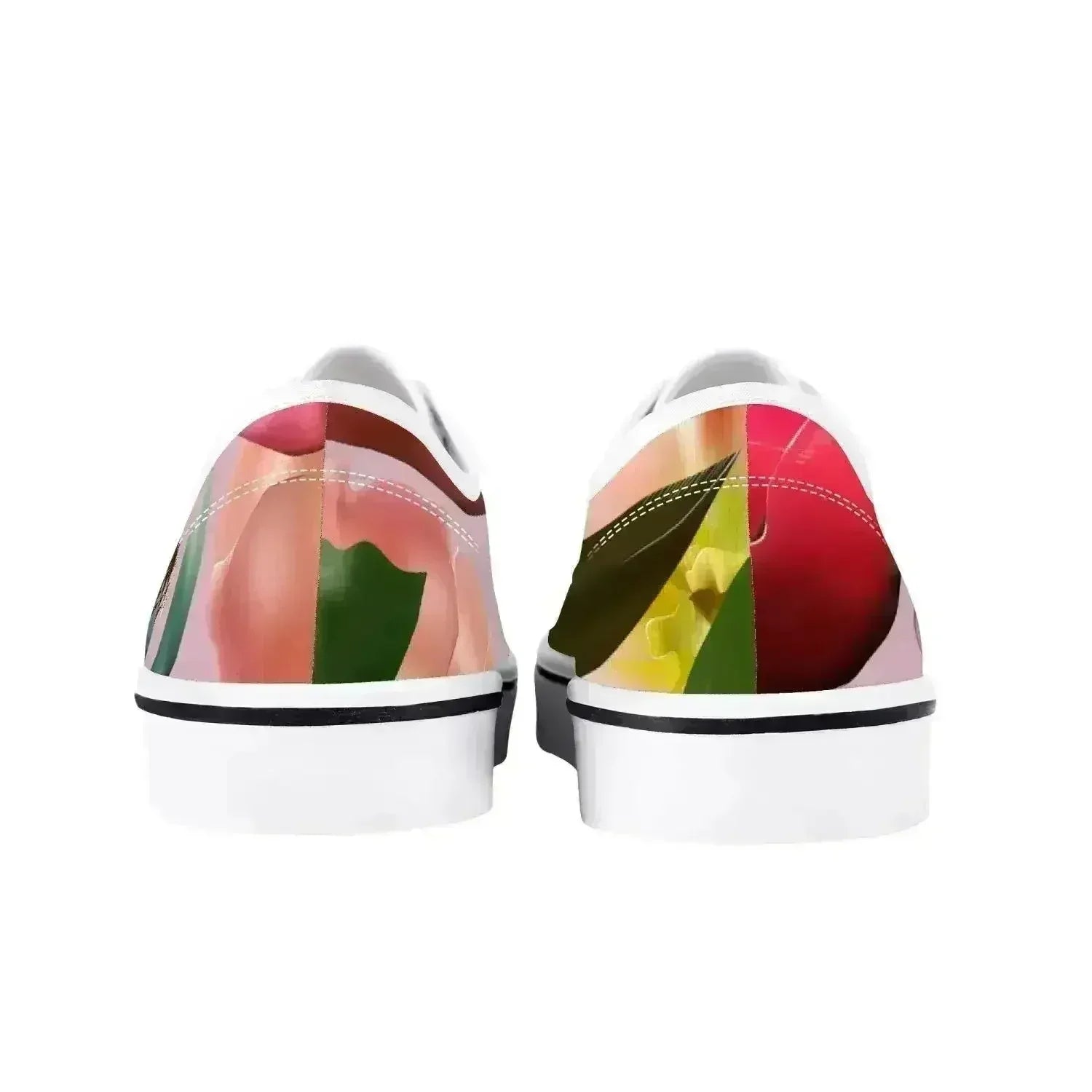 Jacki Easlick Floral Garden Print Canvas Sneakers - Femstylo
