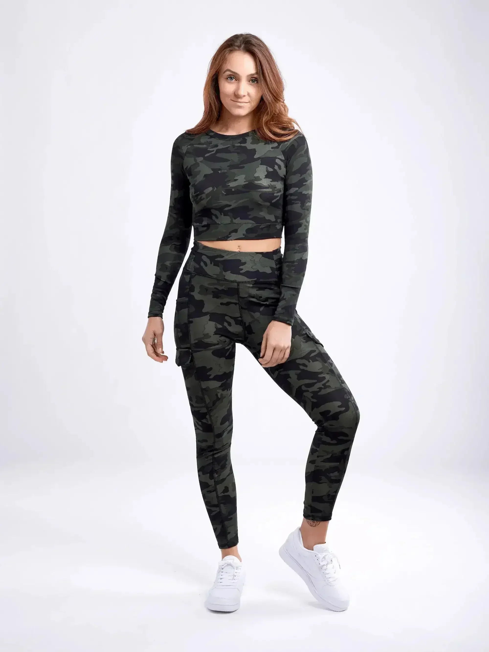 Long-Sleeve Crop Top - Femstylo