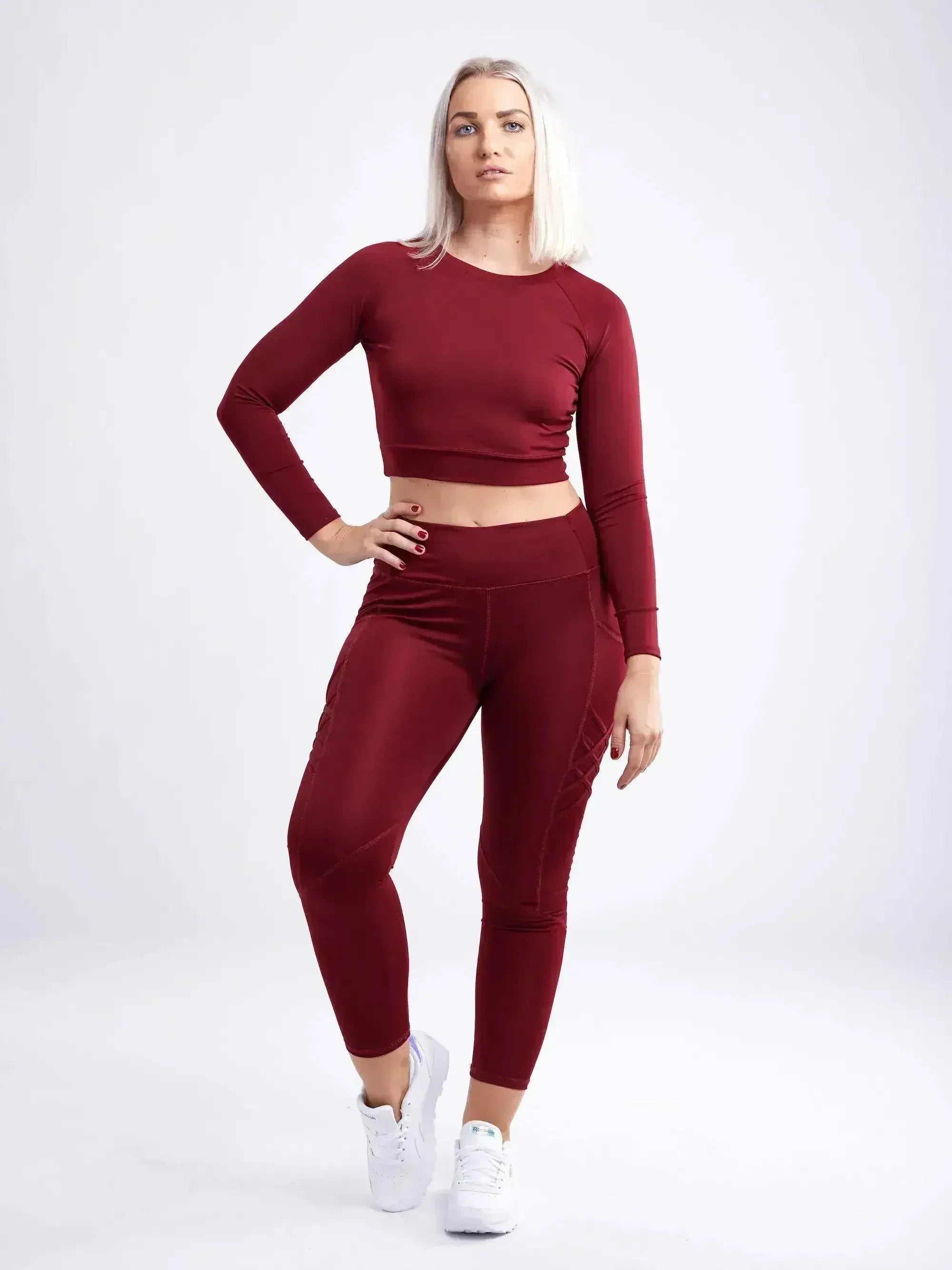 Long-Sleeve Crop Top - Femstylo