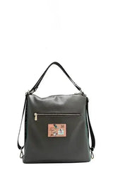 Eco-Leather Multifunction Backpack - Adjustable Straps | Femstylo - Femstylo
