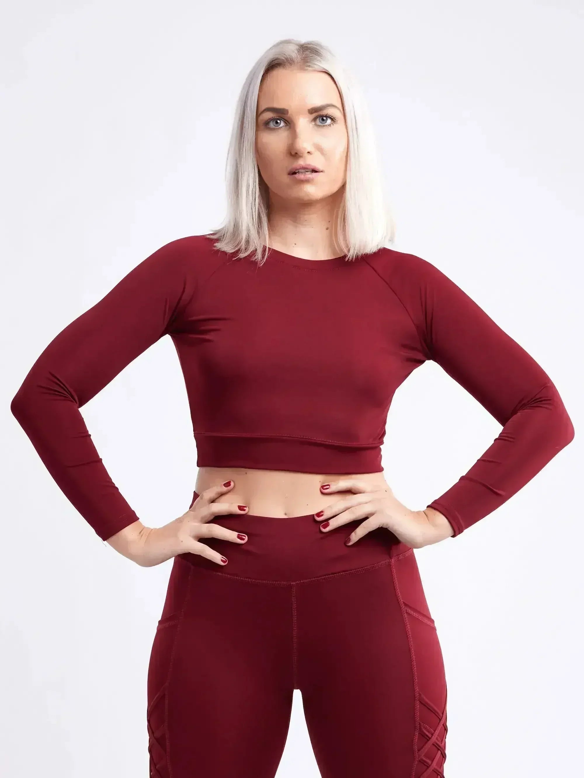 Long-Sleeve Crop Top - Femstylo