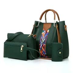 Four-Piece Fashion PU Handbag For Women - Femstylo