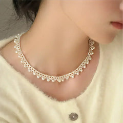 LuxeJewels™ – South Sea Pearl Necklace with 18K Gold Accent - Femstylo
