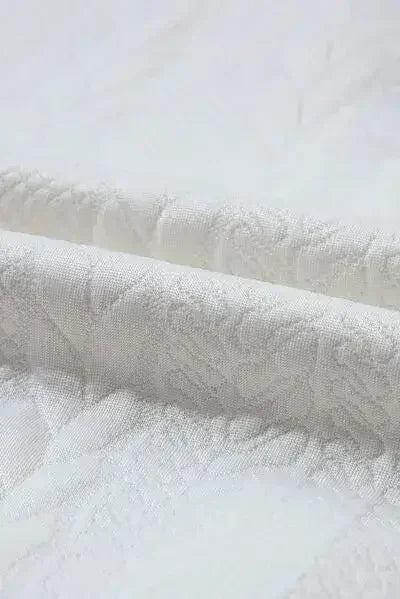 Textured Quarter Zip Long Sleeve Sweatshirt - Femstylo