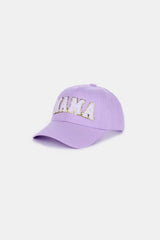 MAMA Chenille Patch Baseball Cap - Washed Cotton City Hat | Femstylo