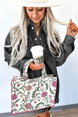 Medium Grey Chest Pocket Raw Hem Denim Loose Shirt Dress