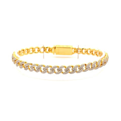 BIBELOT 6MM  925 Silver Cuban Bracelet | 9221722