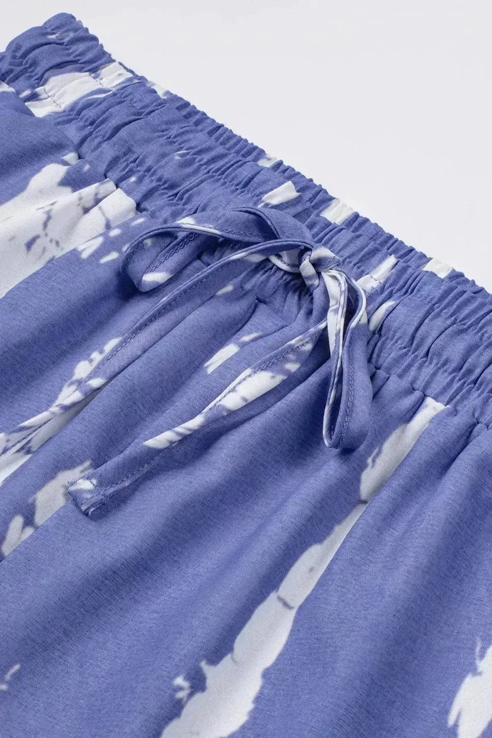 Tie Dye Drawstring Shorts - Boho Chic Summer Style