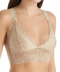 Lace V-Neck Bralette - Femstylo