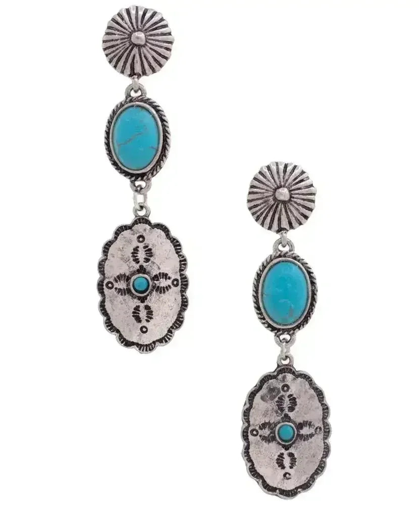 Oval Dangle Earring - Femstylo