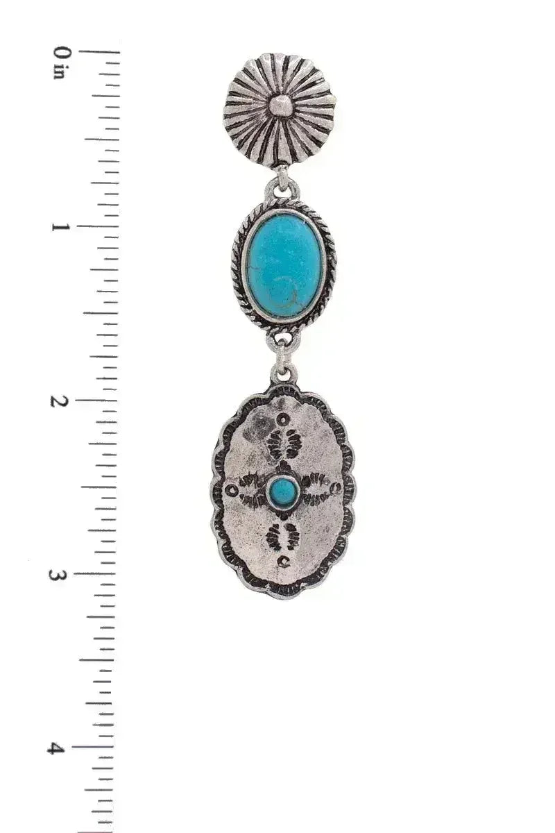 Oval Dangle Earring - Femstylo