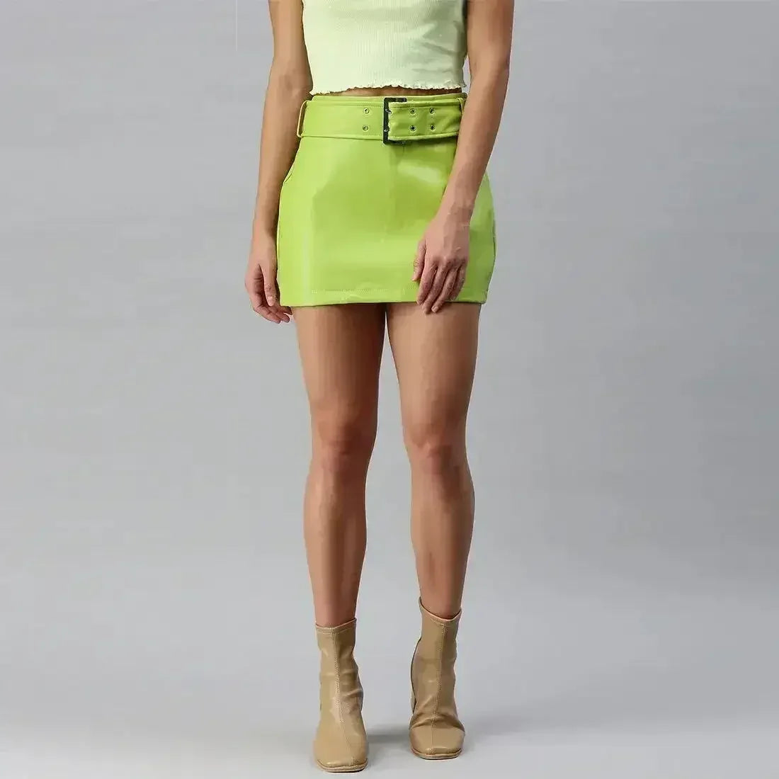 Bodycon Mini Slit Skirt - Femstylo