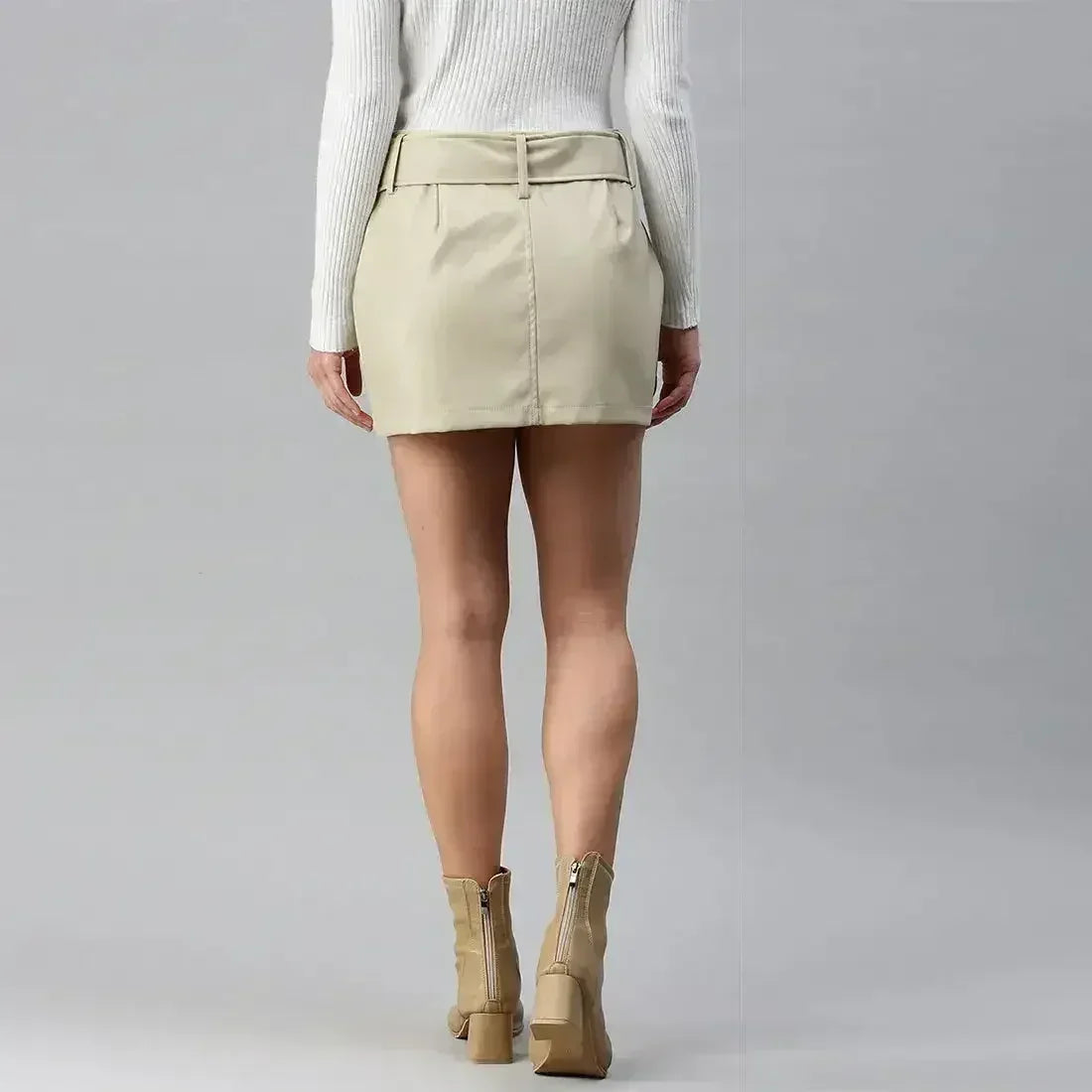 Bodycon Mini Slit Skirt - Femstylo
