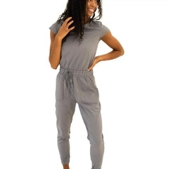 DT UNITY Jumpsuit in Cement - Femstylo