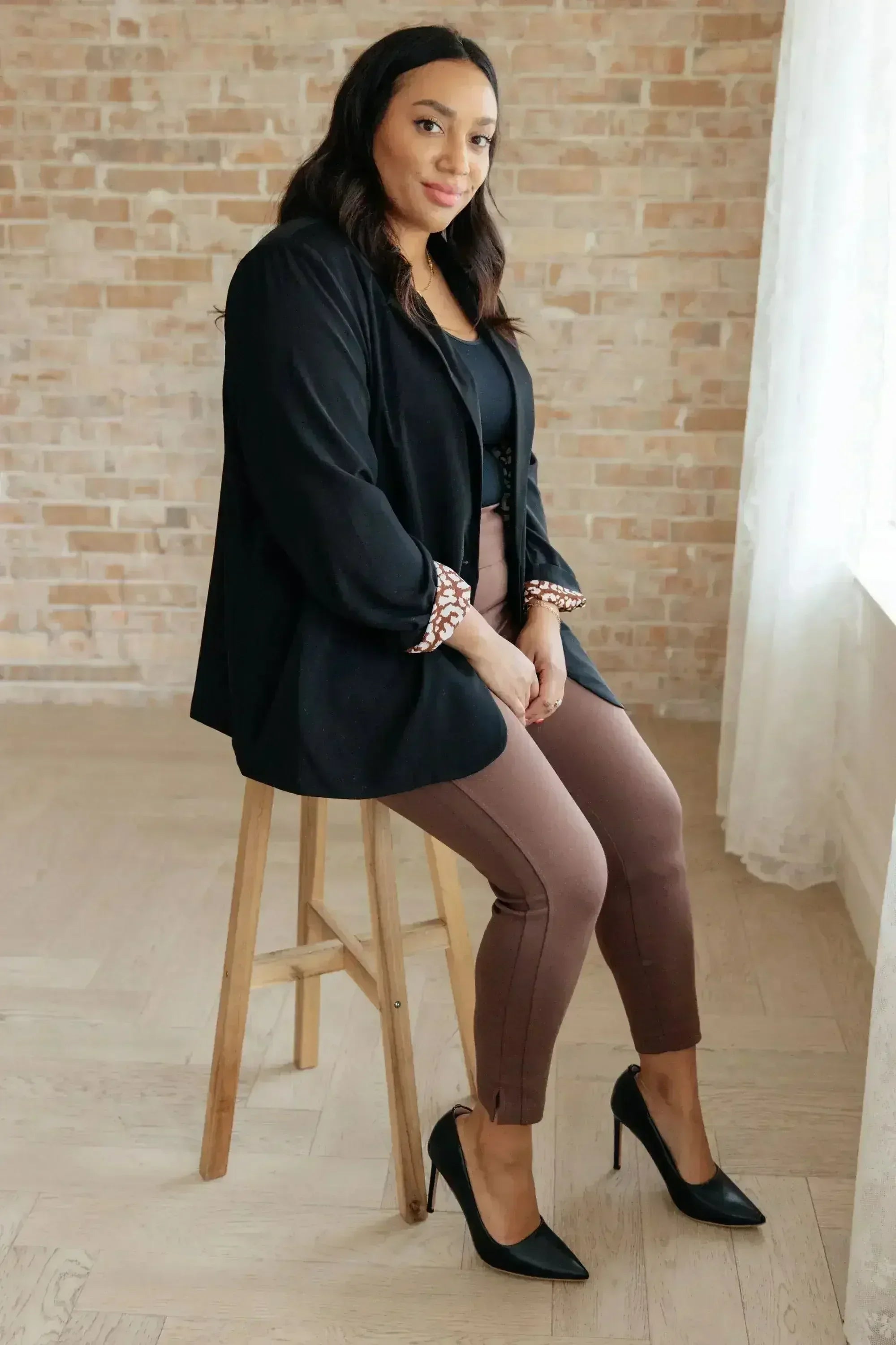 Every Day Blazer in Black - Femstylo