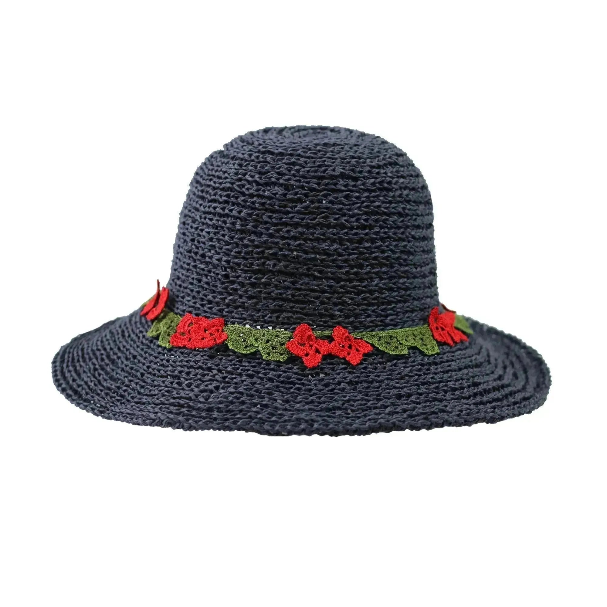 EVIE Bohemian Sunhat - Handwoven Straw Hat | Femstylo