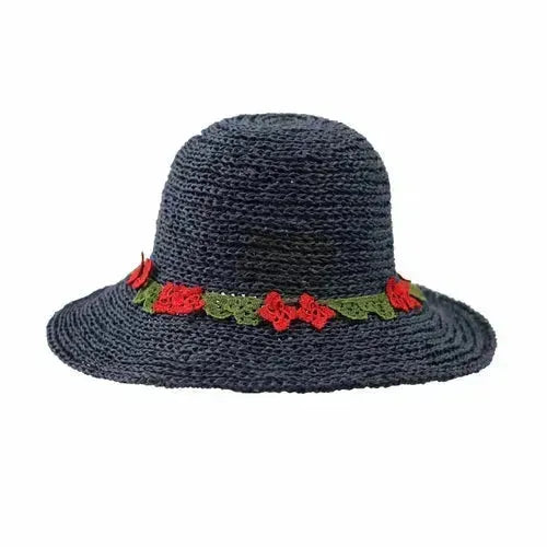 EVIE Bohemian Sunhat - Handwoven Straw Hat | Femstylo